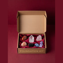 Load image into Gallery viewer, The Foundation Box crystal kit, front view