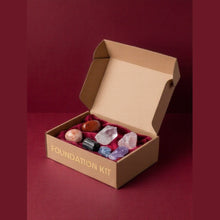 Load image into Gallery viewer, The Foundation Box crystal kit, angled view