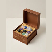 Load image into Gallery viewer, The Pocket Pack crystal kit, angled view