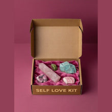 Load image into Gallery viewer, The Self Love Box crystal kit, front view
