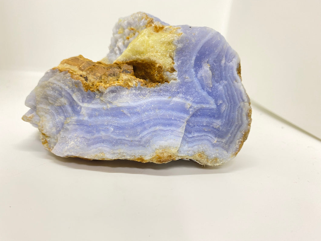 Blue Lace Agate - Baby Blue Beach